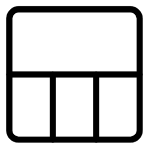 Layout 11 Icon from Ultimate Light - Free Set
