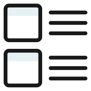 Layout Content Icon from Ultimate Colors - Free Set