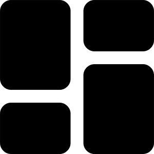 Layout Dashboard Icon from Ultimate Bold - Free Set