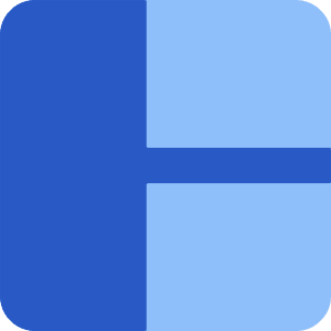 Layout Window 1 Icon from Core Flat - Free Set