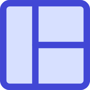 Layout Window 1 Icon from Core Duo - Free Set