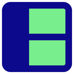 Layout Window 1 Icon from Core Pop - Free Set