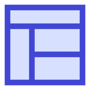 Layout Window 2 Icon from Sharp Duo - Free Set