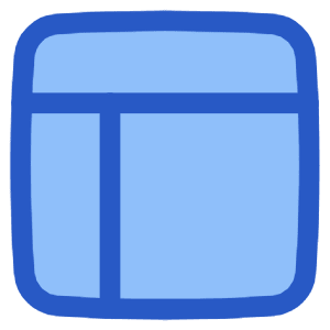 Layout Window 4 Icon from Plump Duo - Free Set