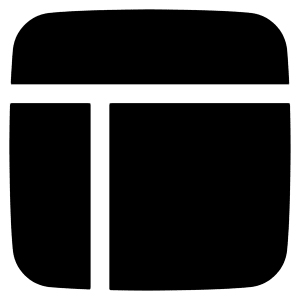 Layout Window 4 Icon from Plump Solid - Free Set