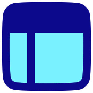 Layout Window 4 Icon from Plump Pop - Free Set