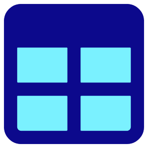 Layout Window 8 Icon from Core Pop - Free Set