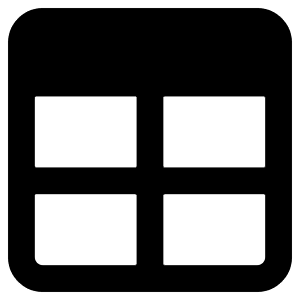 Layout Window 8 Icon from Core Remix - Free Set