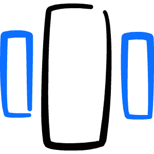 Layouts Array 1 Icon from Freehand Duotone - Free Set