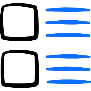 Layouts Content Icon from Freehand Duotone - Free Set