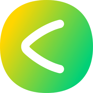 Less Than Sign Circle Icon from Flex Gradient - Free Set