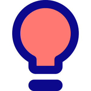 Lightbulb Icon from Core Pop - Free Set