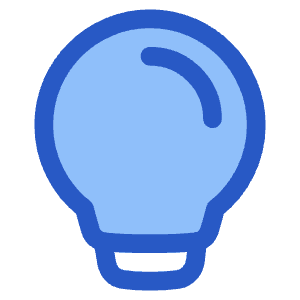 Lightbulb Icon from Plump Duo - Free Set
