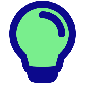 Lightbulb Icon from Plump Pop - Free Set
