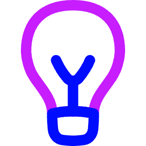 Lightbulb Icon from Flex Neon - Free Set