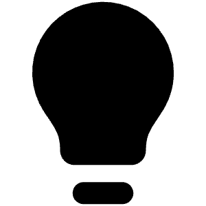 Lightbulb Icon from Flex Solid - Free Set