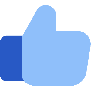 Like 1 Icon from Core Flat - Free Set