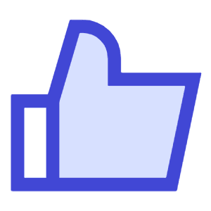 Like 1 Icon from Sharp Duo - Free Set