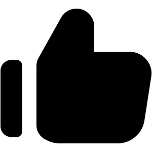 Like 1 Icon from Core Solid - Free Set