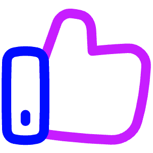 Like 1 Icon from Plump Neon - Free Set