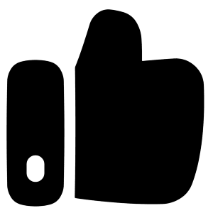 Like 1 Icon from Plump Solid - Free Set