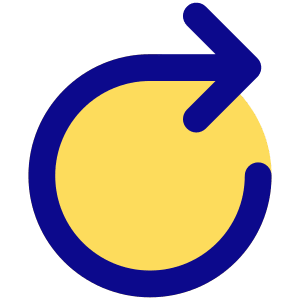 Line Arrow Rotate Right 1 Icon from Core Pop - Free Set