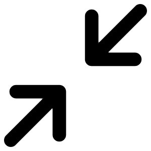 Line Arrow Shrink Diagonal 1 Icon from Core Remix - Free Set