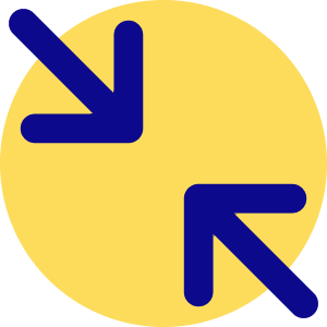 Line Arrow Shrink Diagonal 2 Icon from Core Pop - Free Set