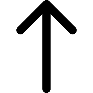 Line Arrow Up 1 Icon from Core Remix - Free Set