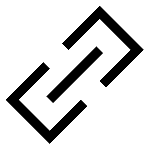 Link Chain Icon from Sharp Line - Free Set