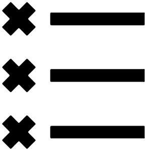 List Bullet Point Star Icon from Nova Line - Free Set