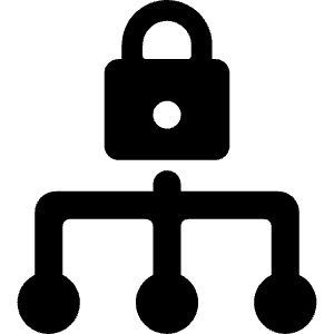 Lock Hierarchy Icon from Ultimate Bold - Free Set