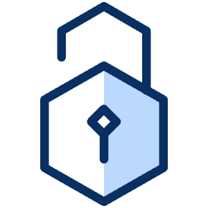 Lock Open 4 Icon from Cyber Duotone - Free Set