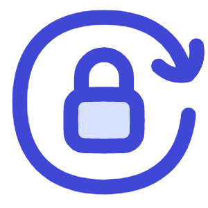 Lock Rotation Icon from Flex Duo - Free Set