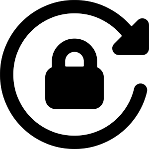 Lock Rotation Icon from Core Remix - Free Set
