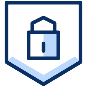 Lock Shield Icon from Cyber Duotone - Free Set