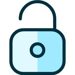 Lock Unlock 4 Icon from Ultimate Duotone - Free Set