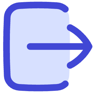 Logout 1 Icon from Flex Duo - Free Set