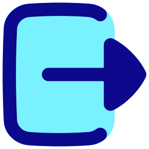 Logout 1 Icon from Flex Pop - Free Set