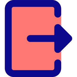 Logout 1 Icon from Core Pop - Free Set