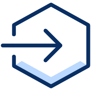 Logout 1 Icon from Cyber Duotone - Free Set