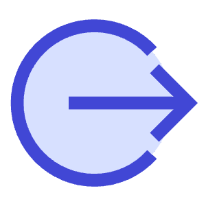 Logout 2 Icon from Sharp Duo - Free Set
