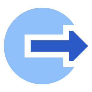Logout 2 Icon from Sharp Flat - Free Set