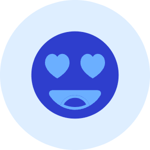 Love Smiley Icon from Kameleon Duo - Free Set