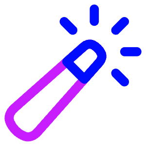 Magic Wand 1 Icon from Plump Neon - Free Set