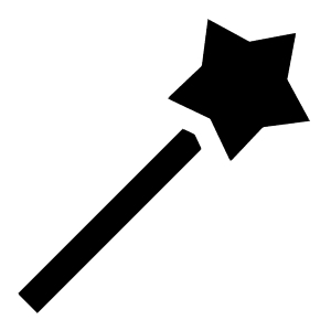 Magic Wand 2 Icon from Sharp Solid - Free Set
