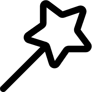 Magic Wand 2 Icon from Core Line - Free Set