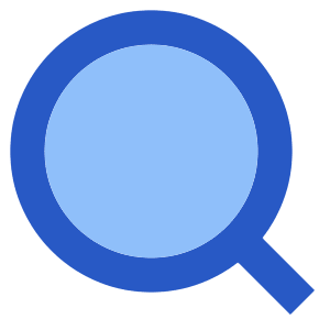 Magnifying Glass Icon from Sharp Flat - Free Set