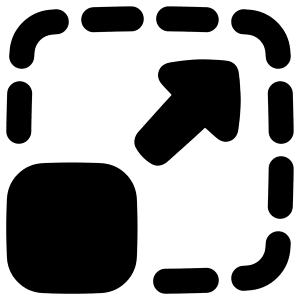 Maximize 1 Icon from Plump Solid - Free Set