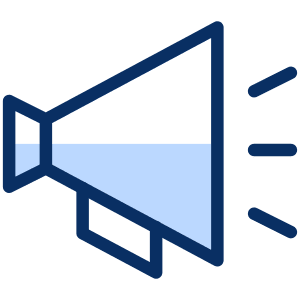 Megaphone 1 Icon from Cyber Duotone - Free Set